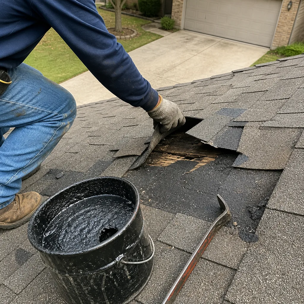 Roof Repair in DeSoto